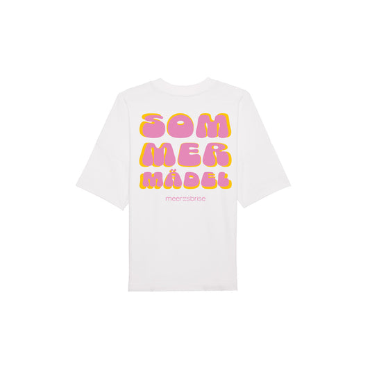 Oversize Damen Shirt sommermädel backprint