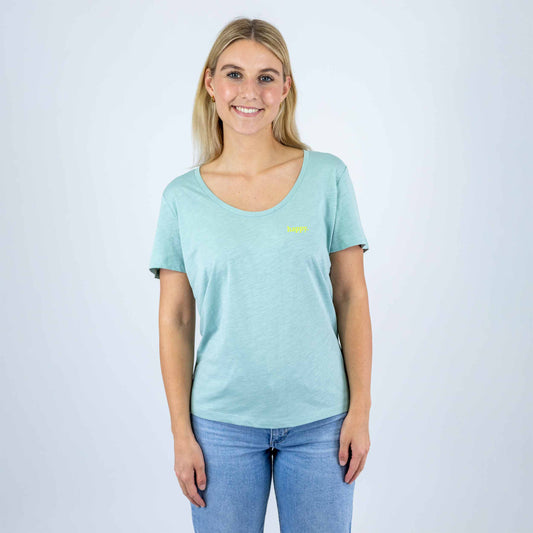 Leichtes Damen Shirt happy