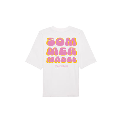 Oversize Damen Shirt sommermädel backprint