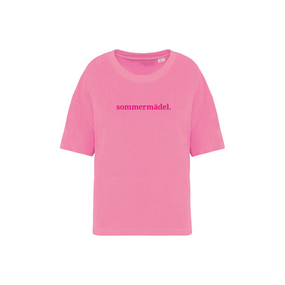 Frottee Damen Shirt sommermädel