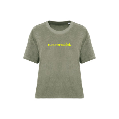 Frottee Damen Shirt sommermädel