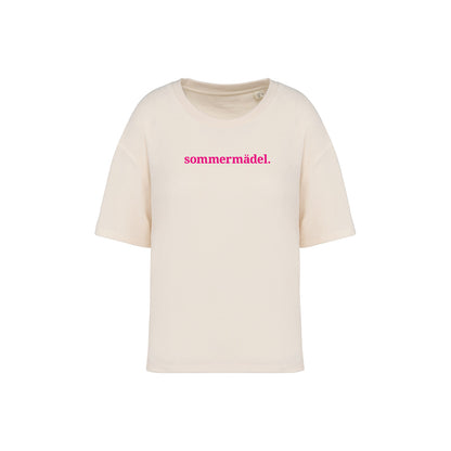 Frottee Damen Shirt sommermädel