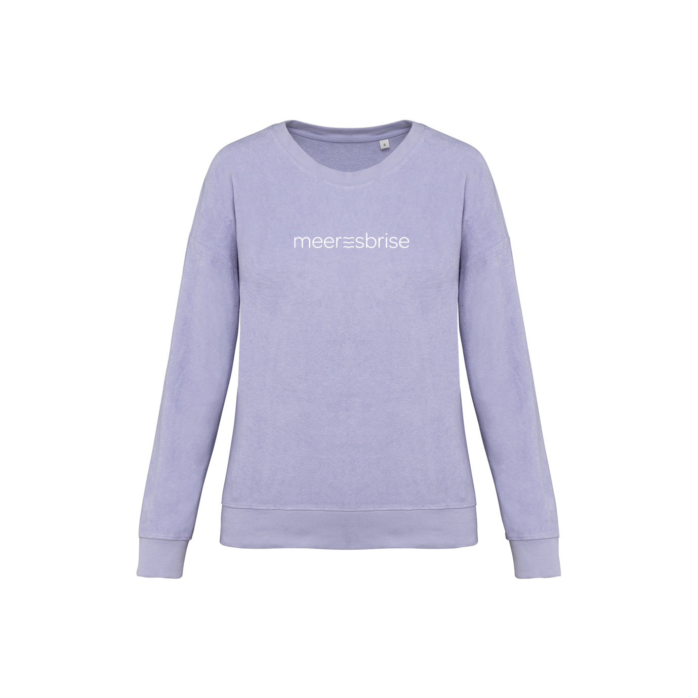 Frottee Damen Longsleeve meeresbrise