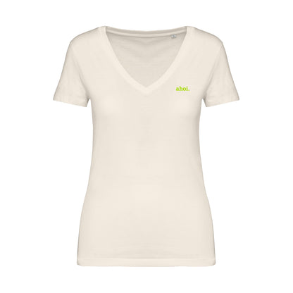 Damen Shirt V-Ausschnitt ahoi