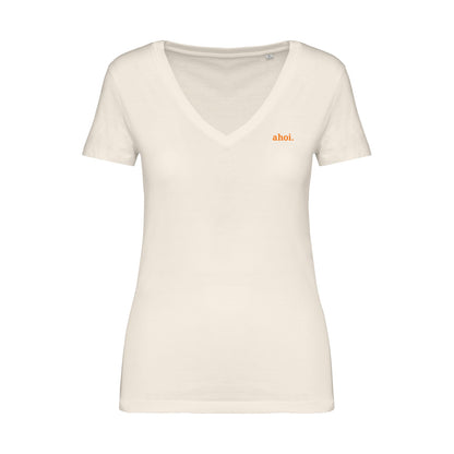 Damen Shirt V-Ausschnitt ahoi
