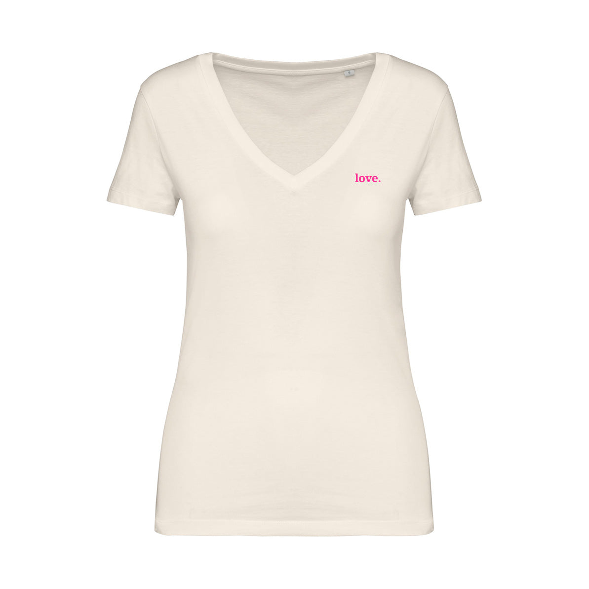 Damen Shirt V-Ausschnitt love