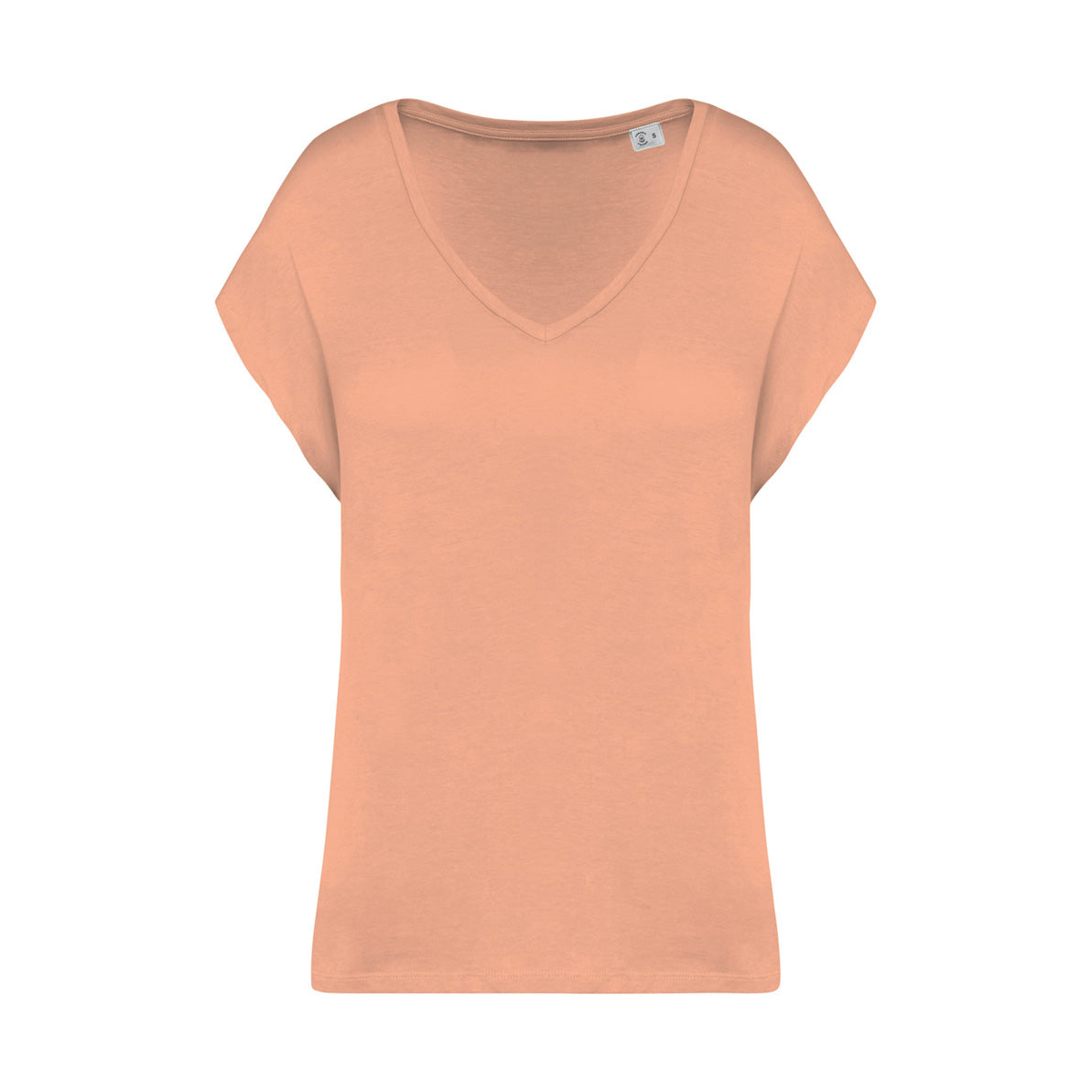 Loose Fit Damen V-Shirt