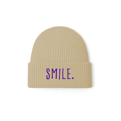 meeresbrise Organic Oversized Beanie SMILE