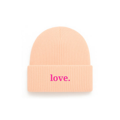 Colorful Soft Beanie love