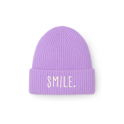 Color Plush Beanie SMILE