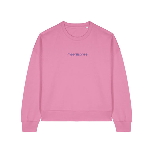 Oversize Damen Sweatshirt sea salt sun