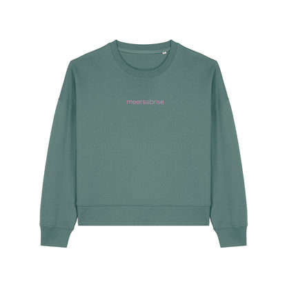 Oversize Damen Sweatshirt sea salt sun