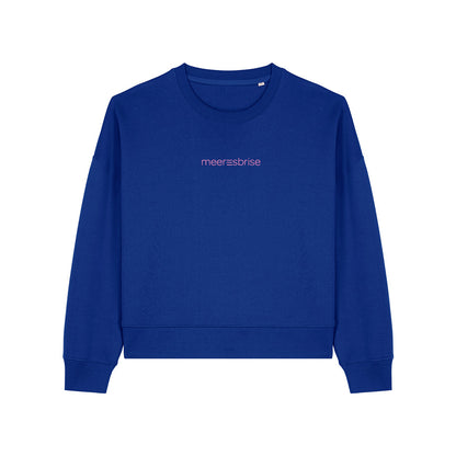 Oversize Damen Sweatshirt sea salt sun