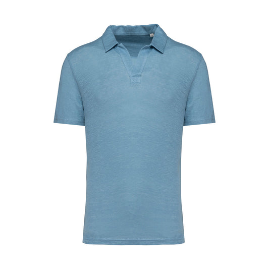 Herren Polo aus Leinen