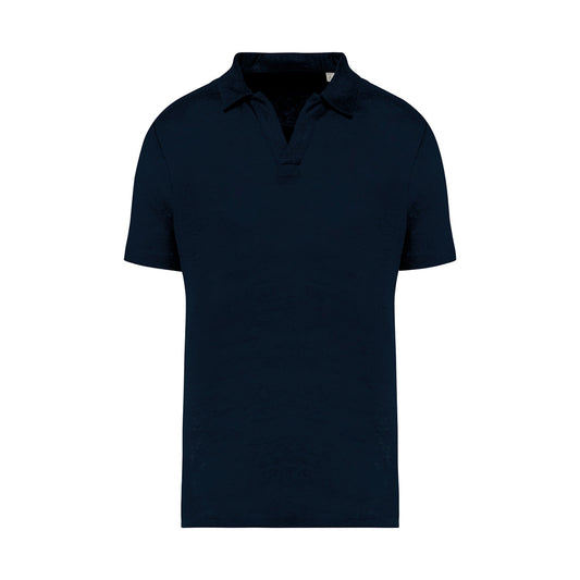 Herren Polo aus Leinen