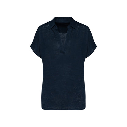 Damen Polo aus Leinen