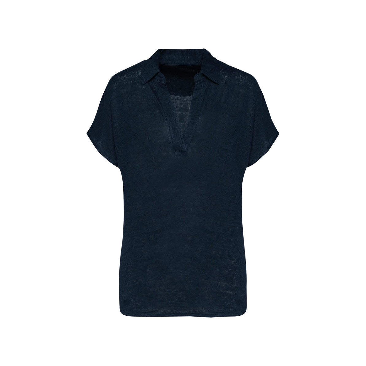 Damen Polo aus Leinen