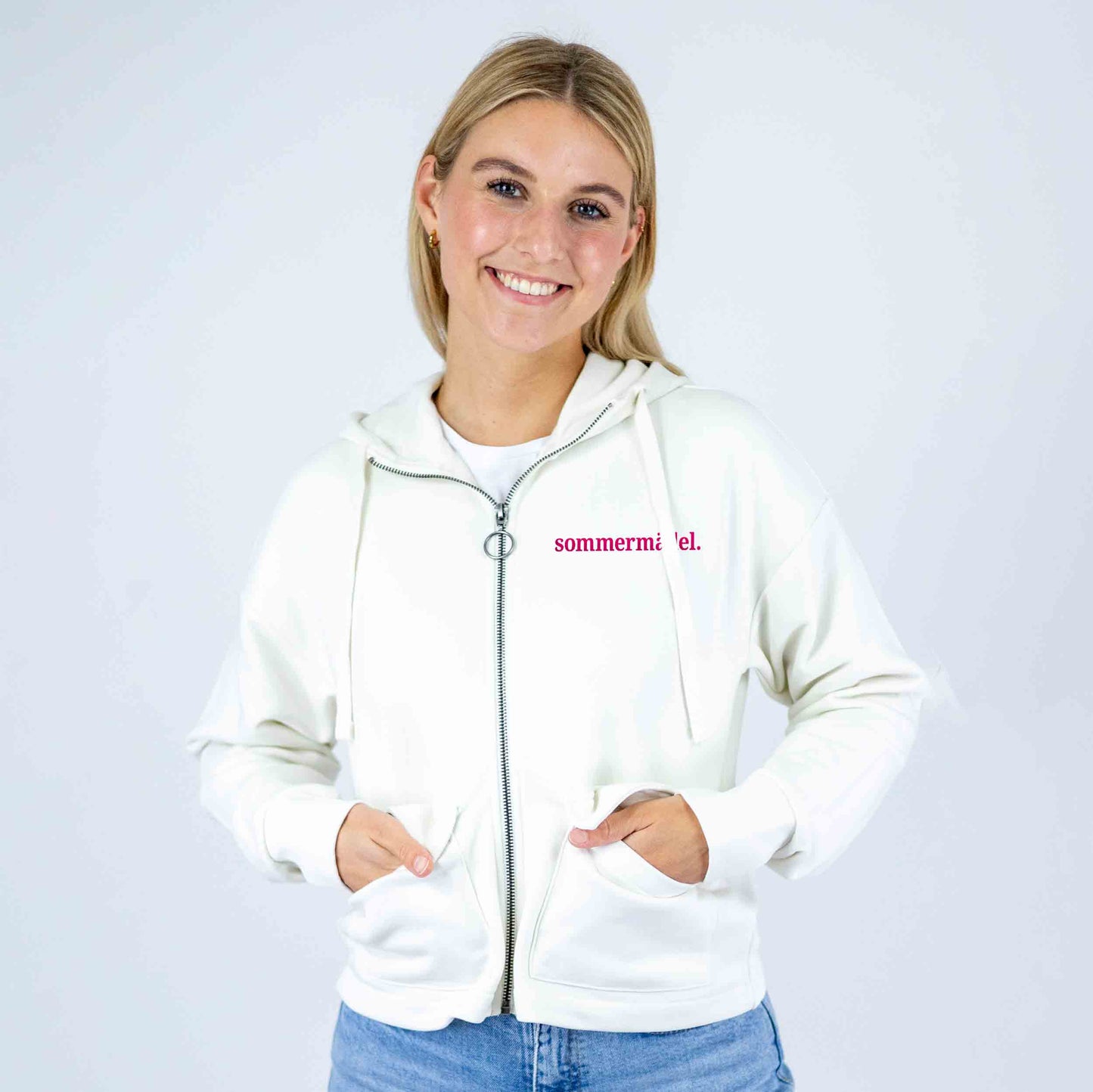 Sweatjacke mit Taschen sommermädel