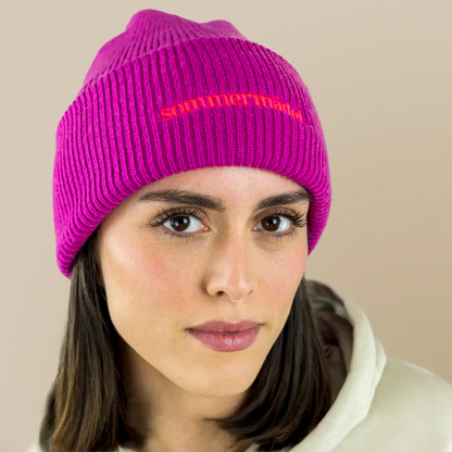 Colorful Soft Beanie sommermädel