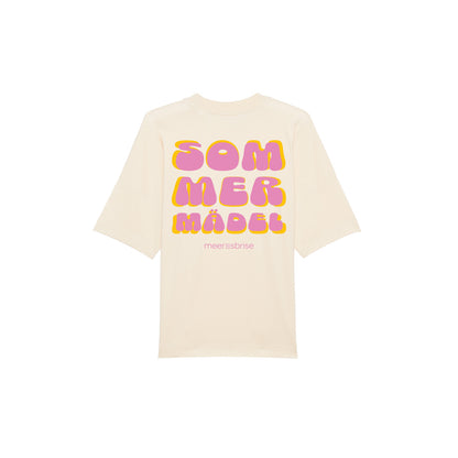 Oversize Damen Shirt sommermädel backprint