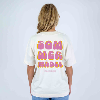 Oversize Damen Shirt sommermädel backprint