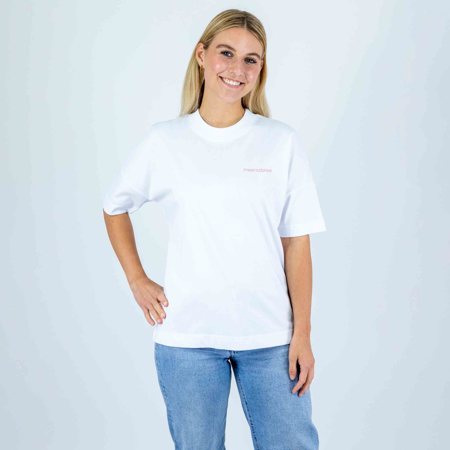 Oversize Damen Shirt sommermädel backprint