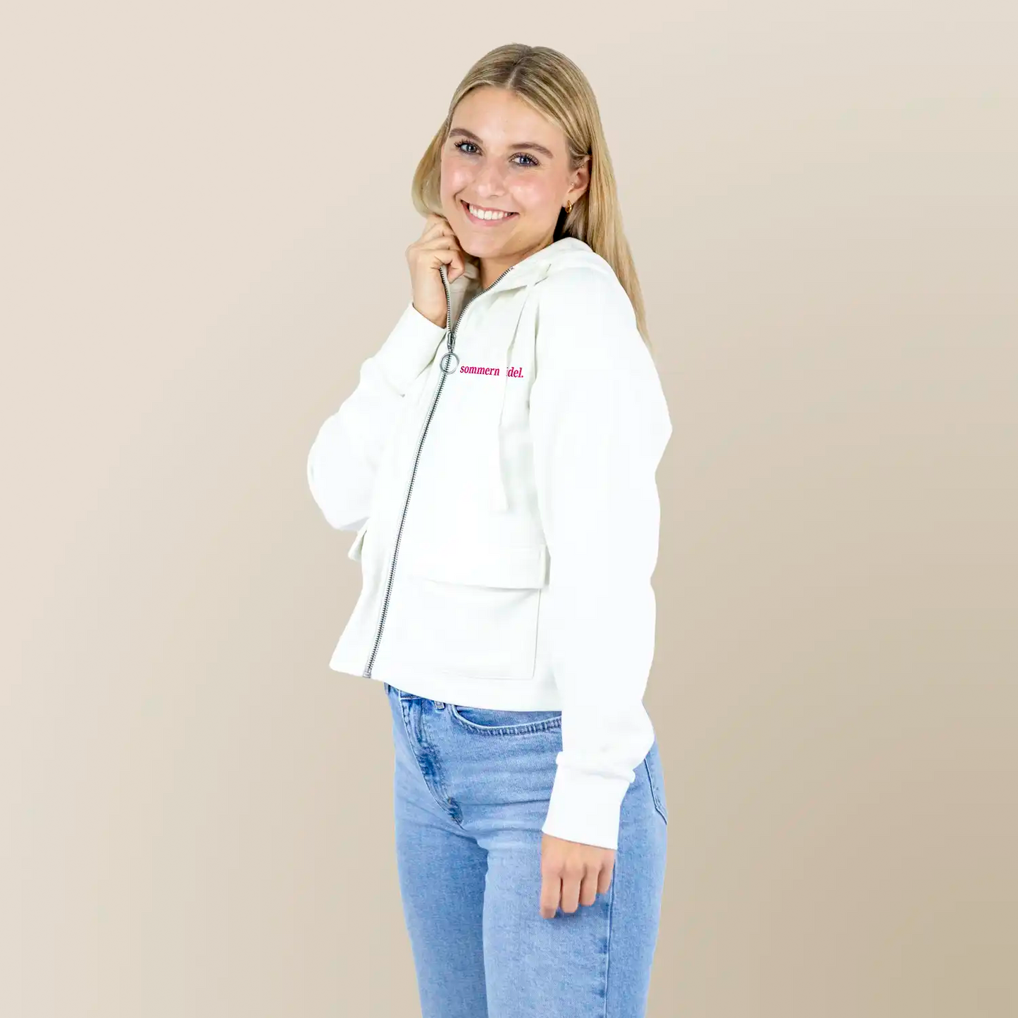 Sweatjacke mit Taschen sommermädel