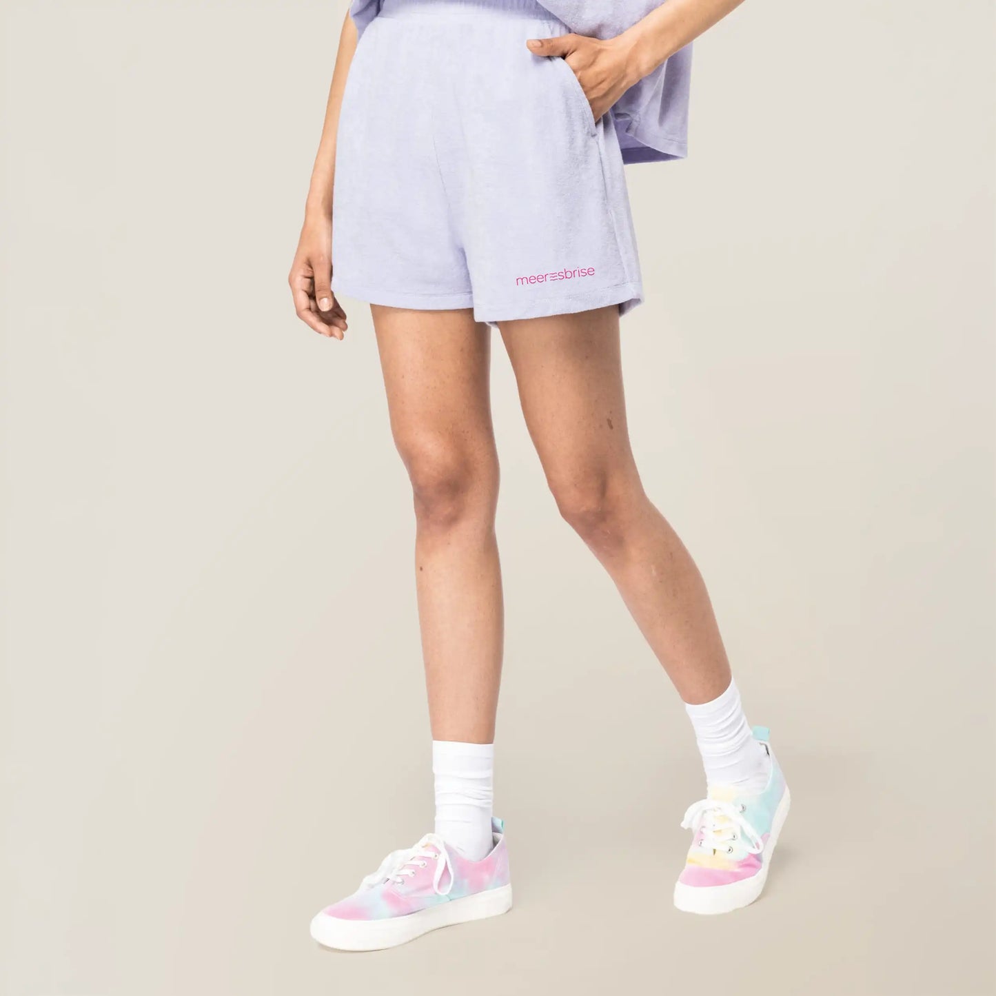 Frottee Damen Short