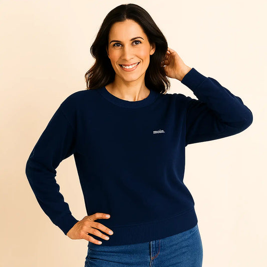 Oversize Damen Sweatshirt moin