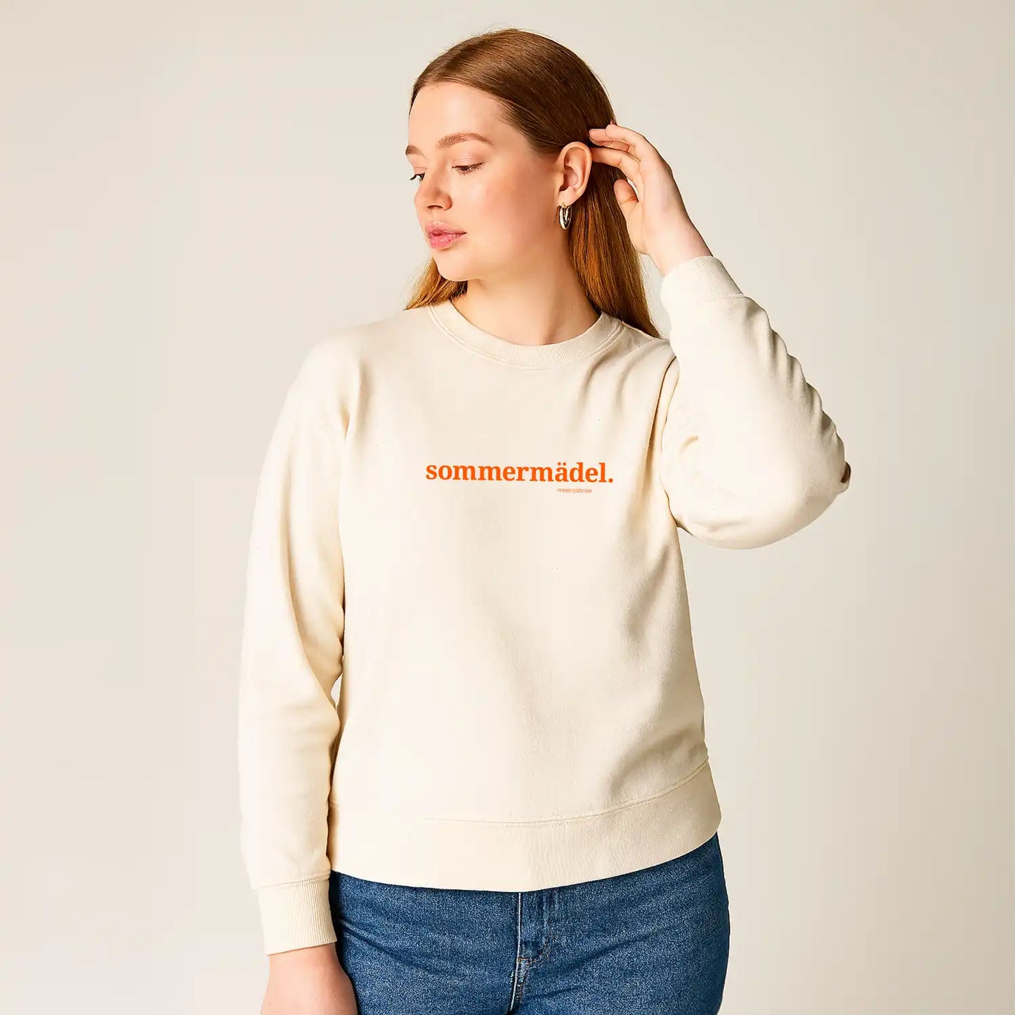 Oversize Damen Sweatshirt sommermädel